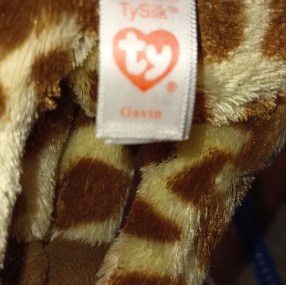 Gavin the giraffe beanie baby - Picture 5 of 5